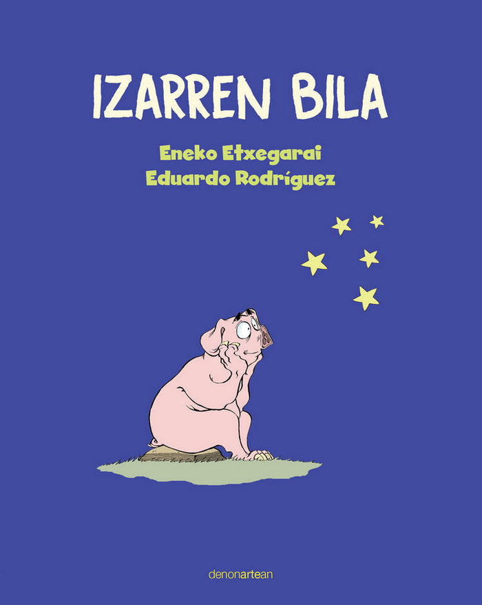 Izarren bila, de Etxegarai Abecia | portada del libro