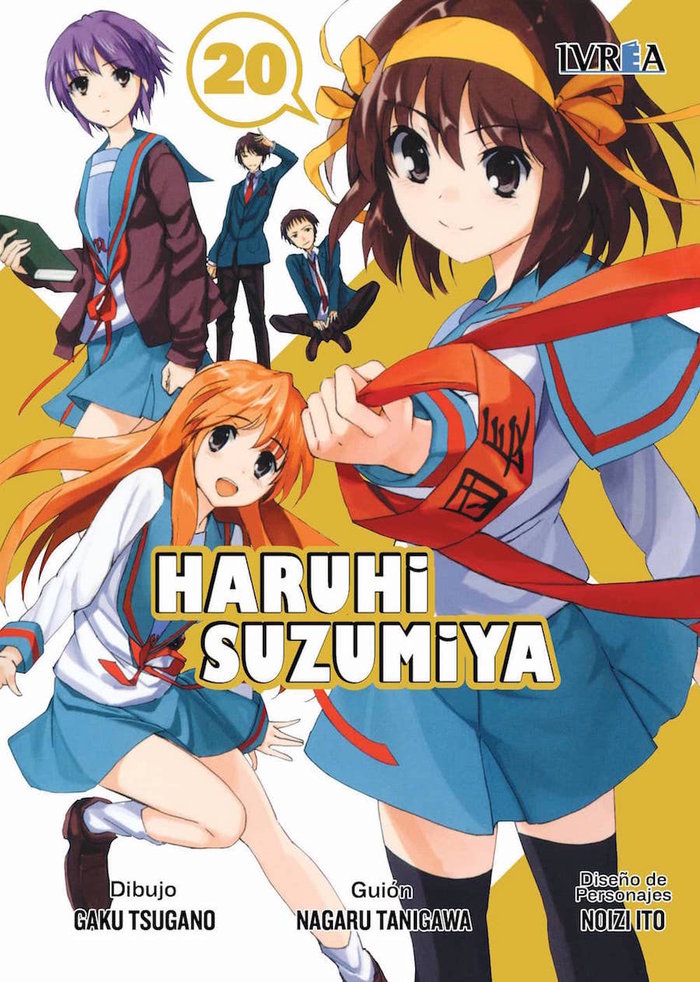 Haruhi Suzumiya 20, de Nagaru Tanigawa | portada del libro
