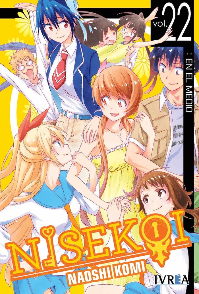 Nisekoi 22, de Naoshi Komi | portada del libro