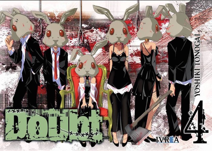 Doubt 4, de Yoshiki Tonogai | portada del libro
