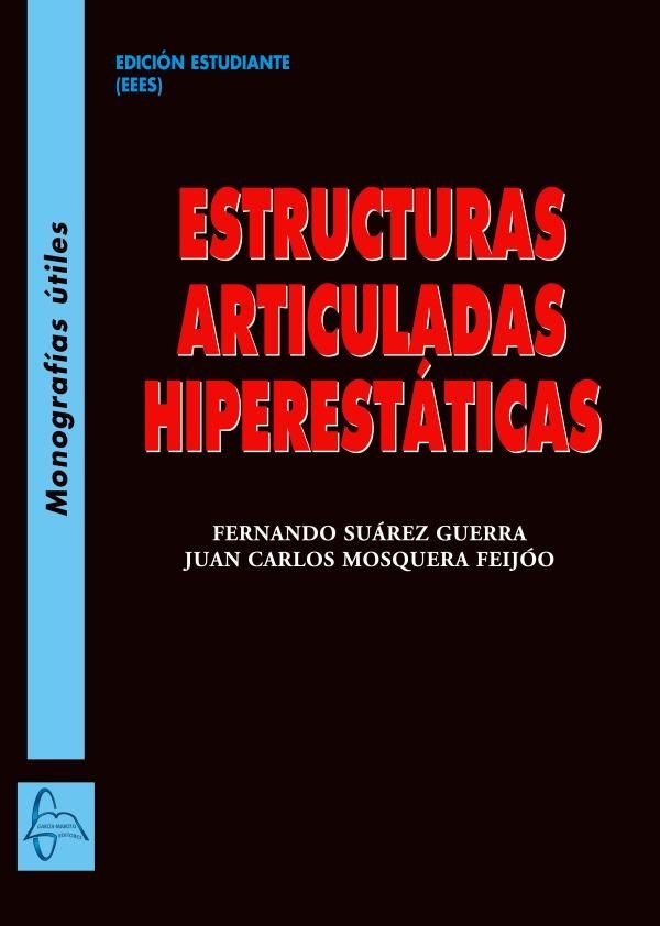 ESTRUCTURAS ARTICULADAS HIPERESTÁTICAS, de Varios autores | portada del libro