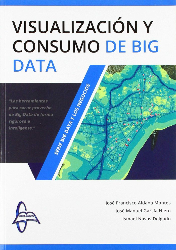 VISUALIZACIÓN Y CONSUMO DE BIG DATA, de Navas Delgado, Ismael | portada del libro