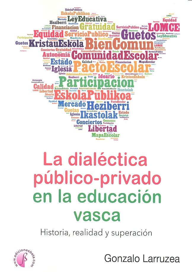 DIALECTICA PUBLICO-PRIVADO EN LA EDUCACION VASCA,, de LARRUZEA,GONZALO | portada del libro