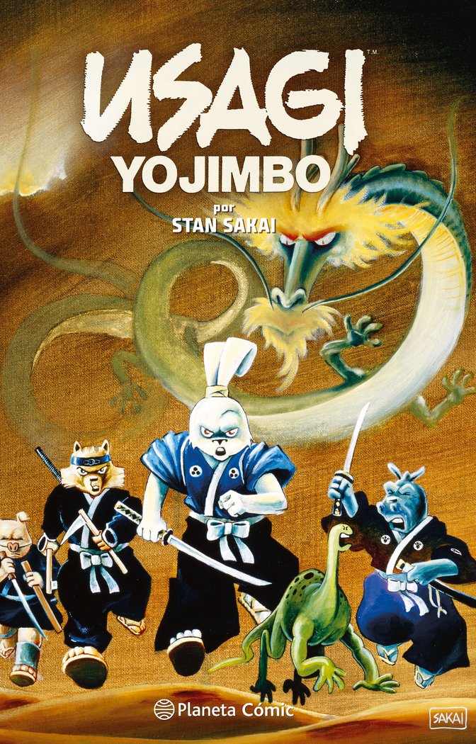 Usagi Yojimbo Fantagraphics Integral nº 01/02, de Sakai, Stan | portada del libro