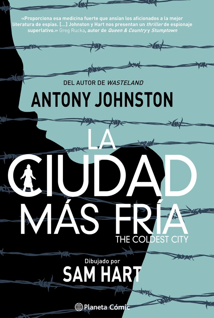 La ciudad más fría (novela gráfica), de Johnston | portada del libro