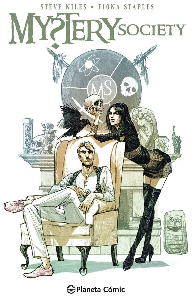 Mystery Society (novela gráfica), de Niles | portada del libro