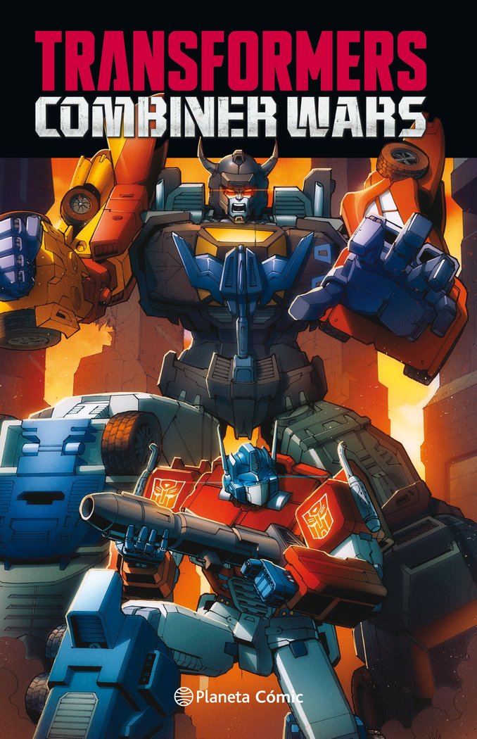 Transformers Combiner Wars, de Barber | portada del libro