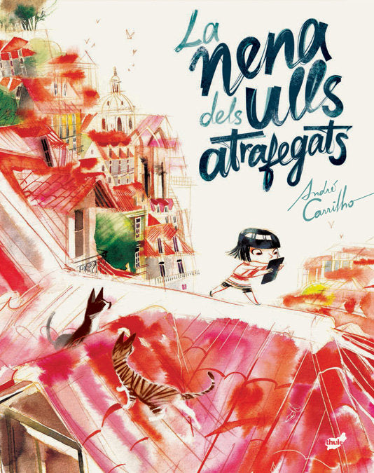 LA NENA DELS ULLS OCUPATS, de CARRILHO | portada del libro
