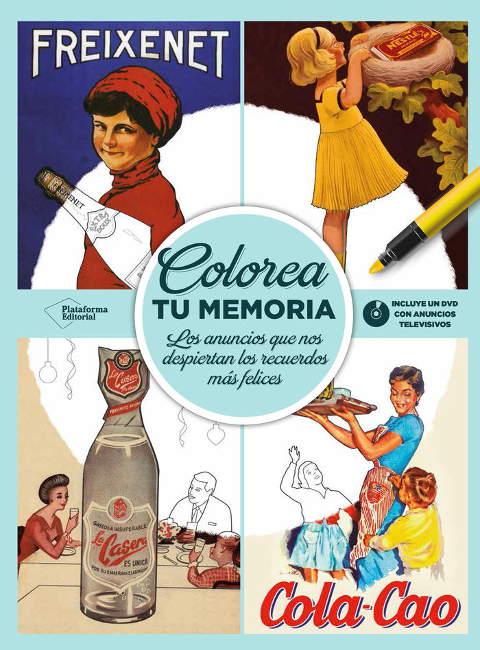 COLOREA TU MEMORIA, de VVAA | portada del libro