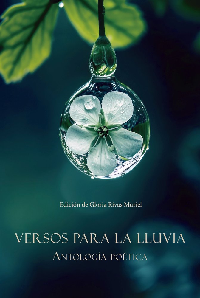 VERSOS PARA LA LLUVIA, de RIVAS MURIEL, GLORIA | portada del libro