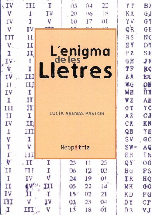 L'enigma de les lletres, de Arenas Pastor, Lucía | portada del libro