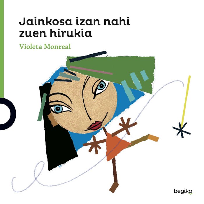 Jainkosa izan nahi zuen hirukia, de Monreal Diaz, Violeta | portada del libro