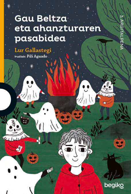 Gau beltza eta ahanzturaren pasabidea, de Gallategi Zendengi, Lur | portada del libro