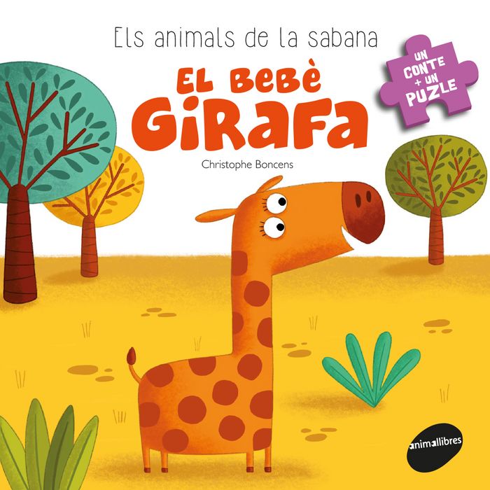 El bebè girafa, de Boncens | portada del libro