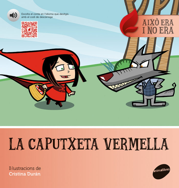 La Caputxeta Vermella, de CRISTINA DURAN | portada del libro