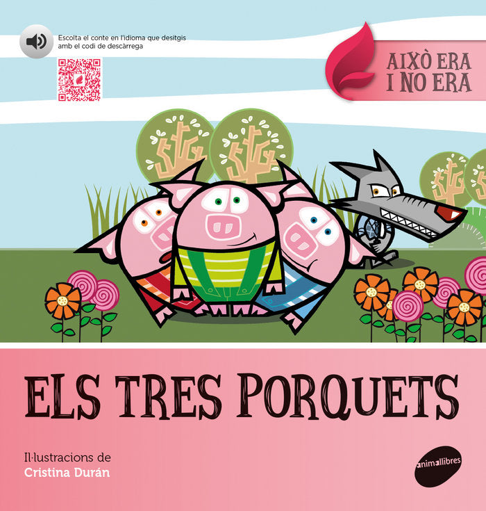 Els tres porquets, de CRISTINA DURAN | portada del libro