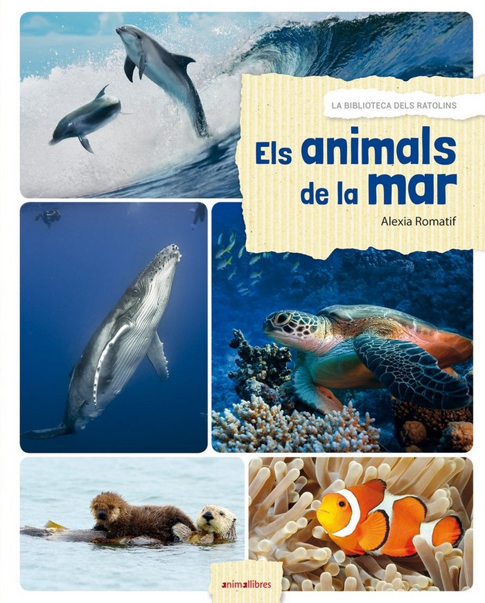 Els animals de la mar, de Romatif | portada del libro