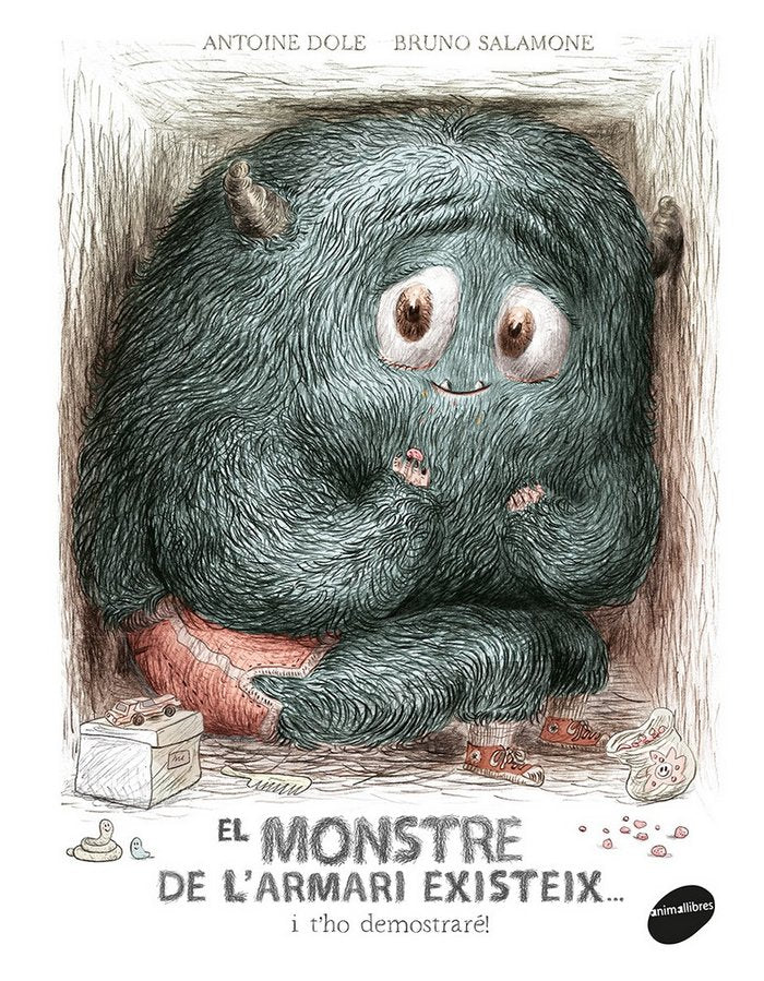 El monstre de l'armari existeix... i t'ho demostraré!, de Antoine Dole | portada del libro