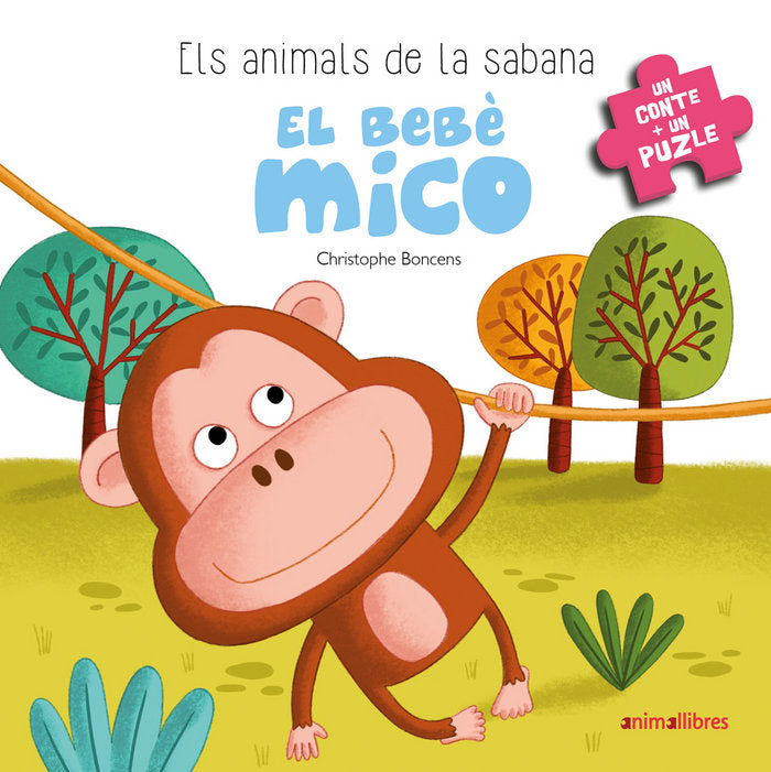 El bebè mico, de Boncens | portada del libro