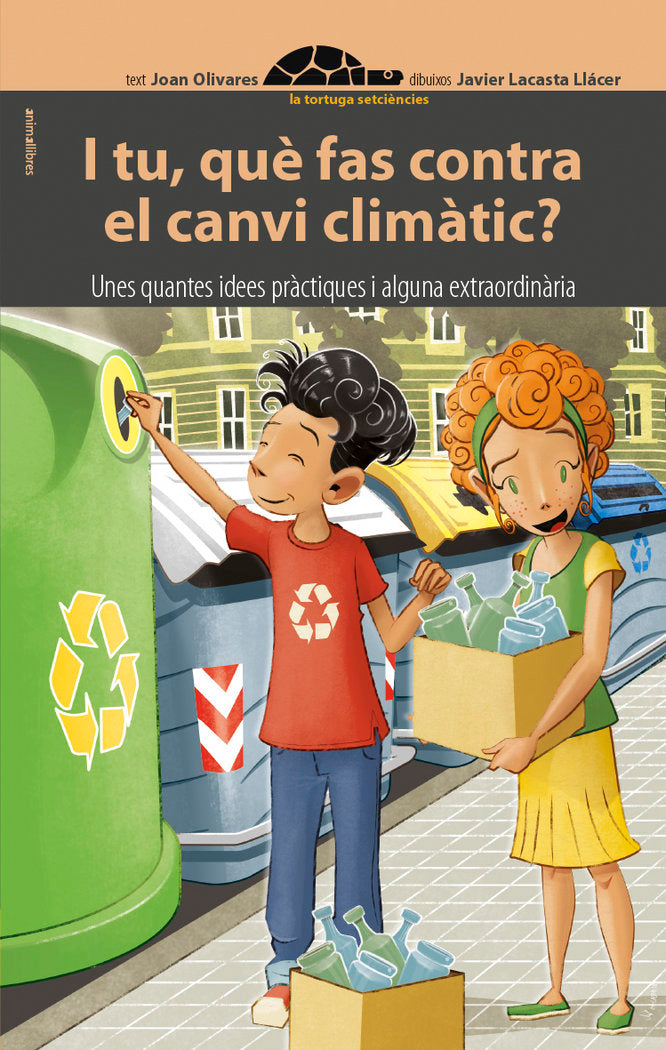 I tu, què fas contra el canvi climàtic?, de Joan Olivares | portada del libro