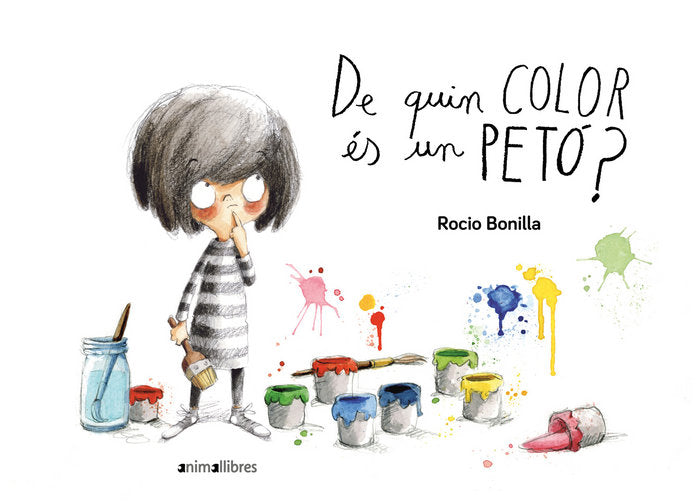 De quin color és un petó?, de Rocio Bonilla | portada del libro