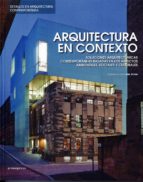 ARQUITECTURA EN CONTEXTO, de Varios autores | portada del libro
