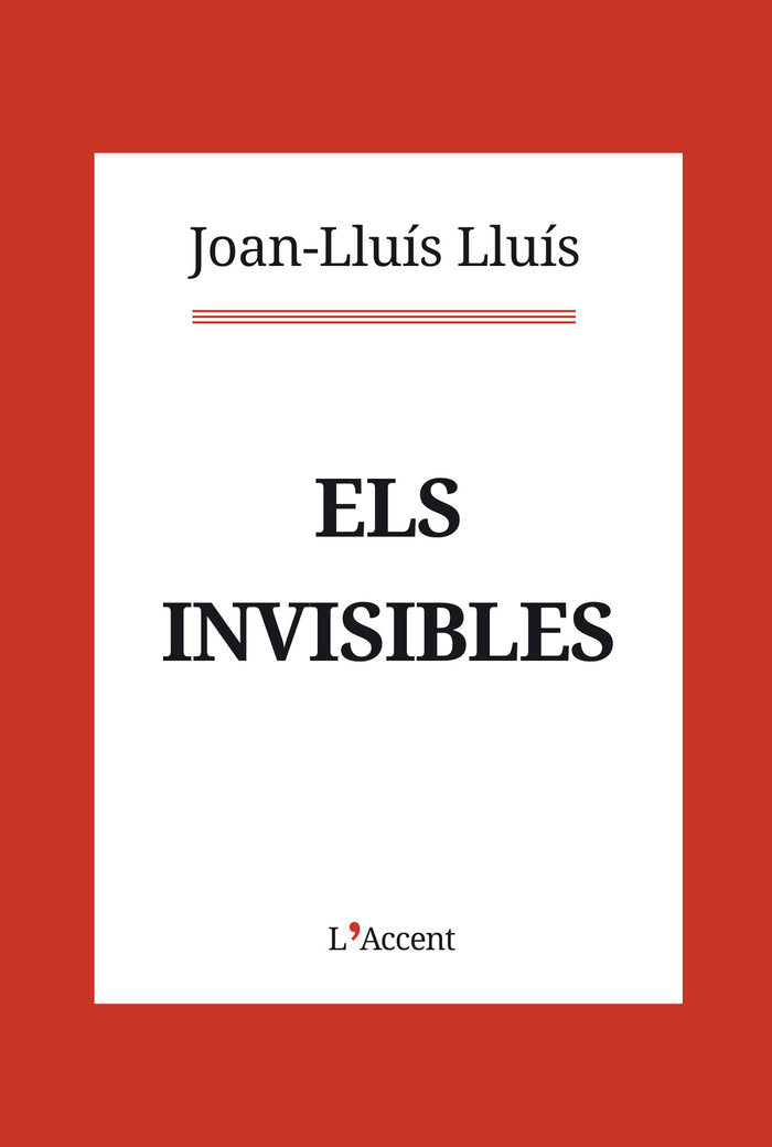 Els invisibles, de Lluís, Joan-Lluís | portada del libro