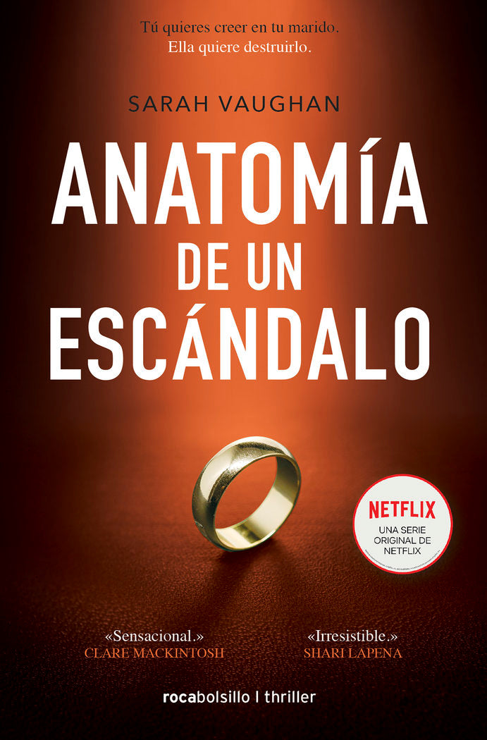 Anatomía de un escándalo, de Vaughan, Sarah | portada del libro