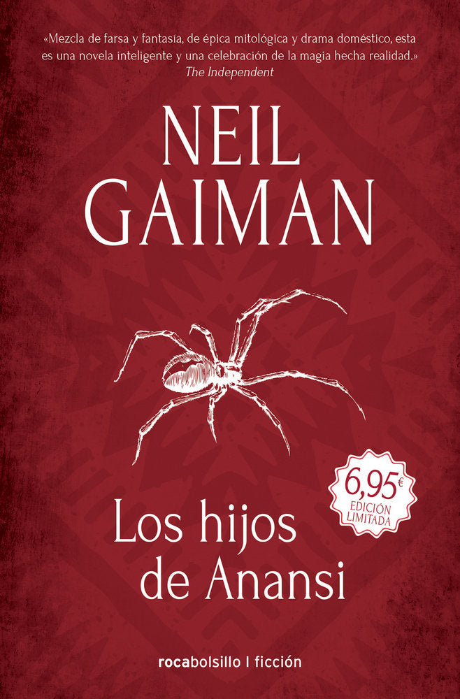 Los hijos de Anansi (Limited), de Gaiman | portada del libro