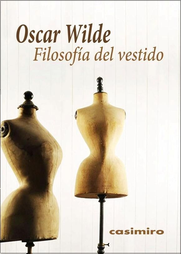 Filosofía del vestido, de Wilde, Oscar | portada del libro
