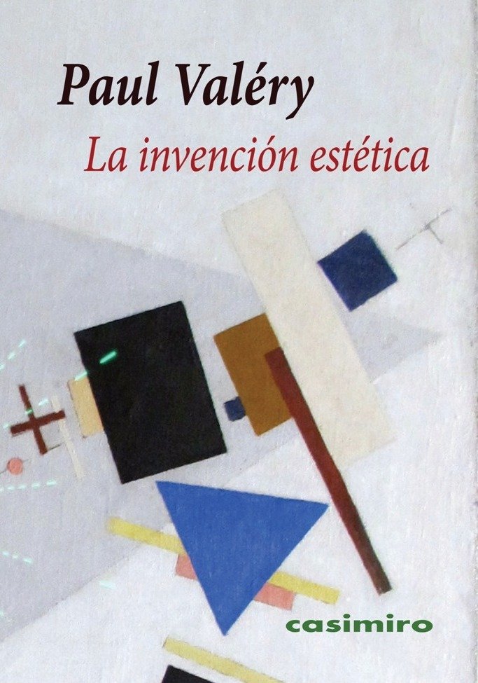 La invención estética, de Valéry, Paul | portada del libro