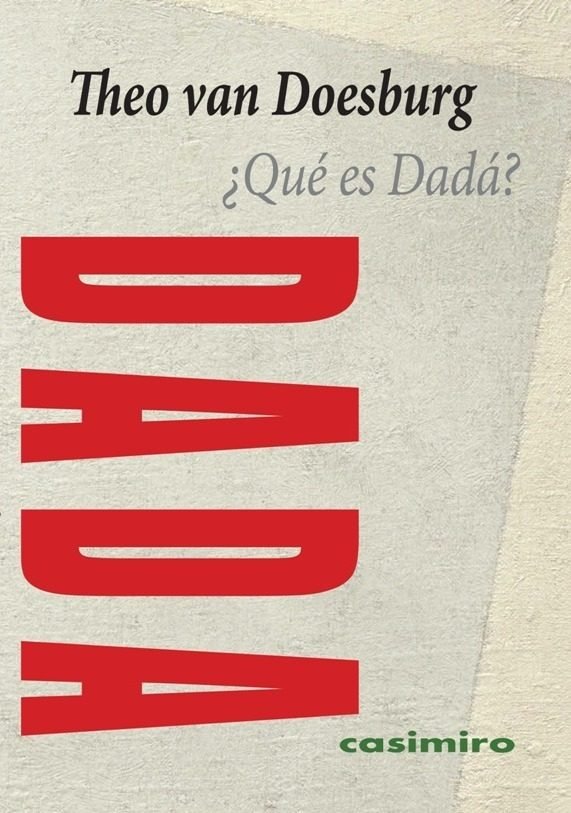¿Qué es Dadá?, de van Doesburg, Theo | portada del libro