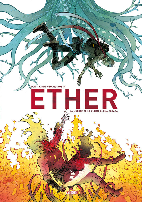 Ether. La muerte de la última Llama Dorada, de Rubín, David | portada del libro