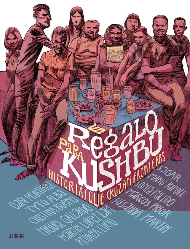 Un regalo para Kushbu. Historias que cruzan fronteras, de Varios autores | portada del libro
