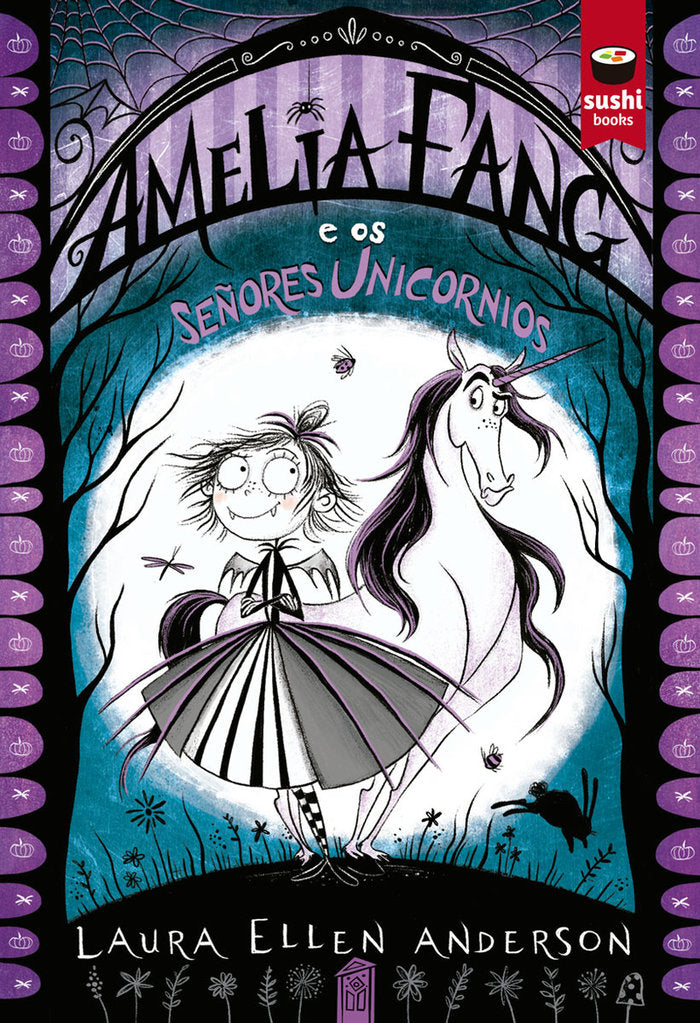 Amelia Fang e os Señores Unicornios, de Anderson, Laura Ellen | portada del libro