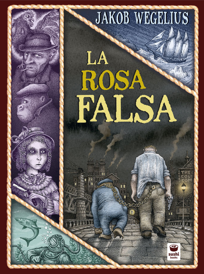 La rosa falsa, de WEGELIUS (ES)JAKOB | portada del libro
