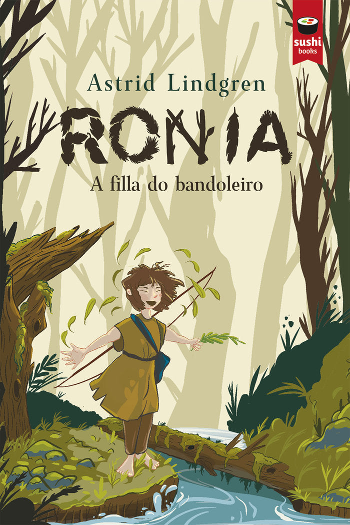 RONIA, A FILLA DO BANDOLEIRO, de LINDGREN (GAL), ASTRID | portada del libro