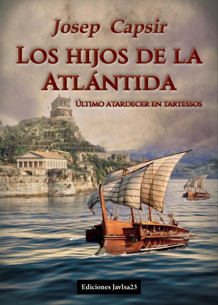 Los hijos de la Atlántida, de Capsir Comín, Josep | portada del libro
