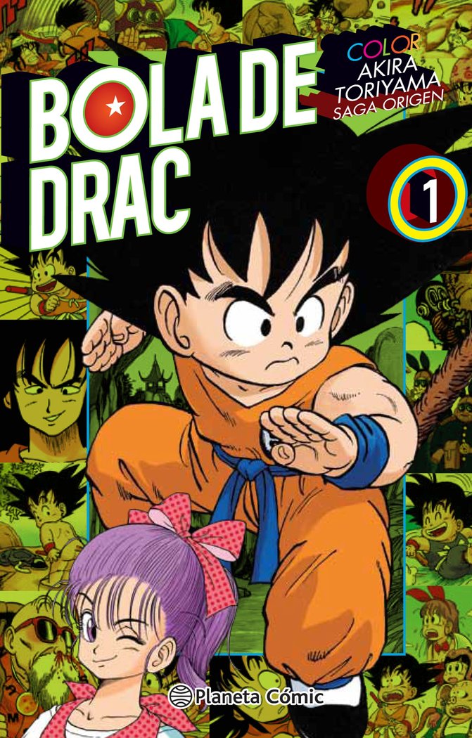 Bola de Drac Color Origen i Cinta Vermella nº 01/08, de Toriyama, Akira | portada del libro