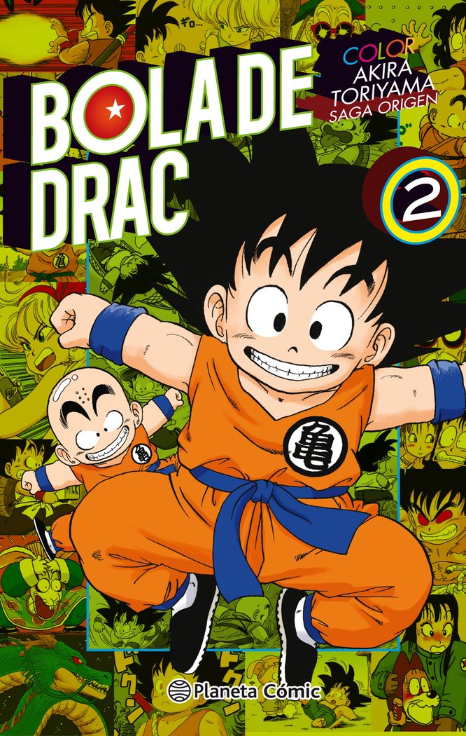 Bola de Drac Color Origen i Cinta Vermella nº 02/08, de Toriyama, Akira | portada del libro