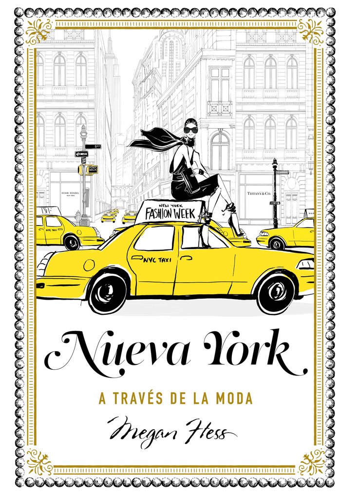 Nueva York a través de la moda, de Hess, Megan | portada del libro