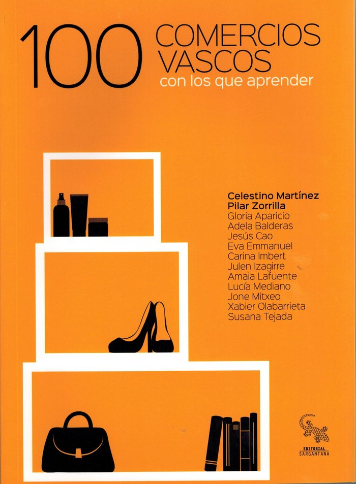 100 Comercios vascos con los que aprender, de Martínez Pérez, Celestino | portada del libro