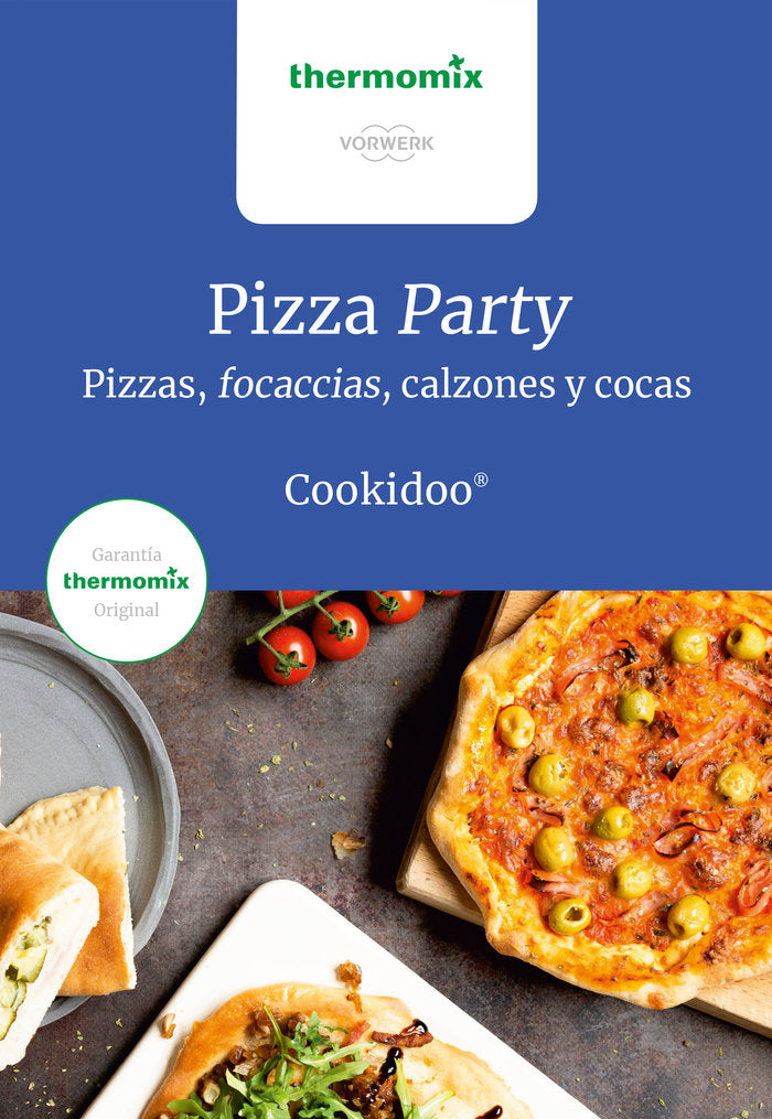 PIZZA PARTY, de VORWERK THERMOMIX | portada del libro