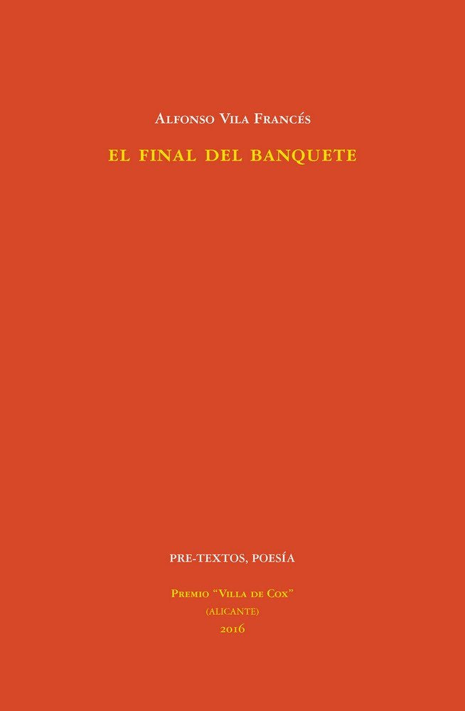 FINAL DEL BANQUETE, EL, de Vila Francés | portada del libro