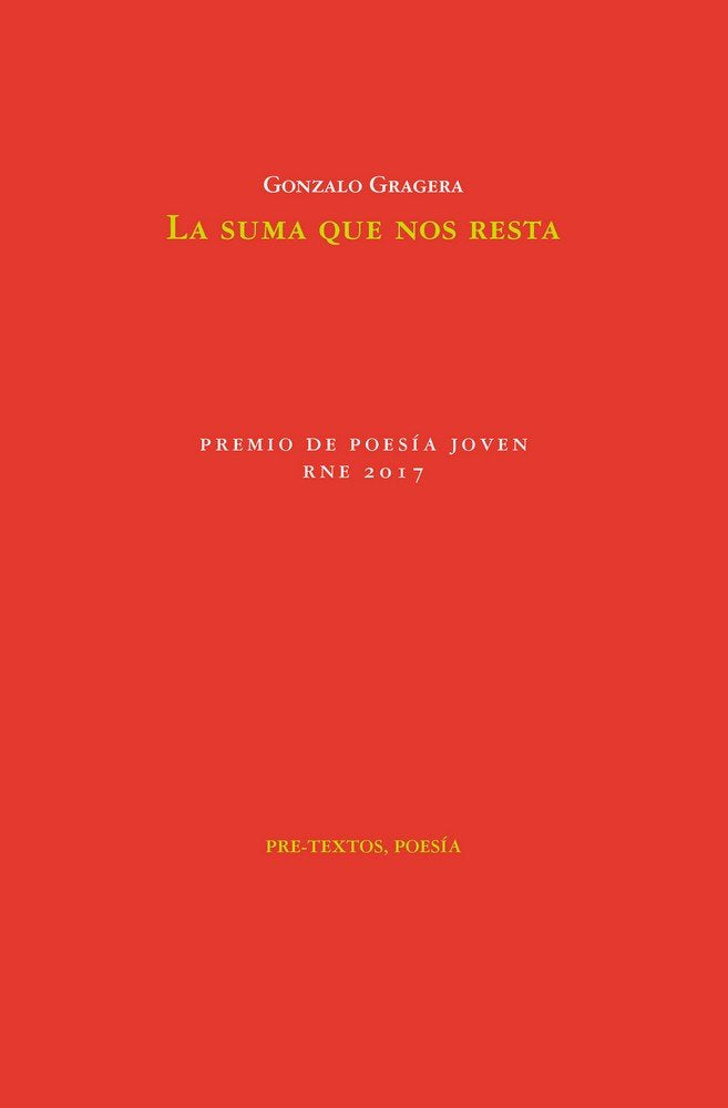 SUMA QUE NOS RESTA, LA, de Gragera | portada del libro
