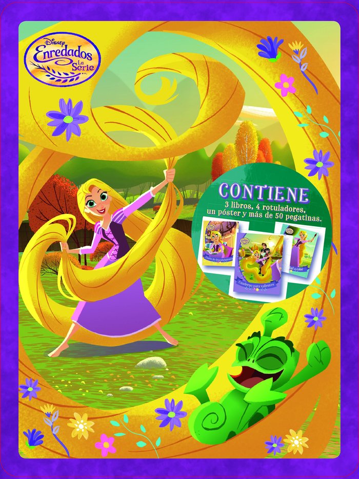 Enredados. La serie. Caja metálica, de Disney | portada del libro