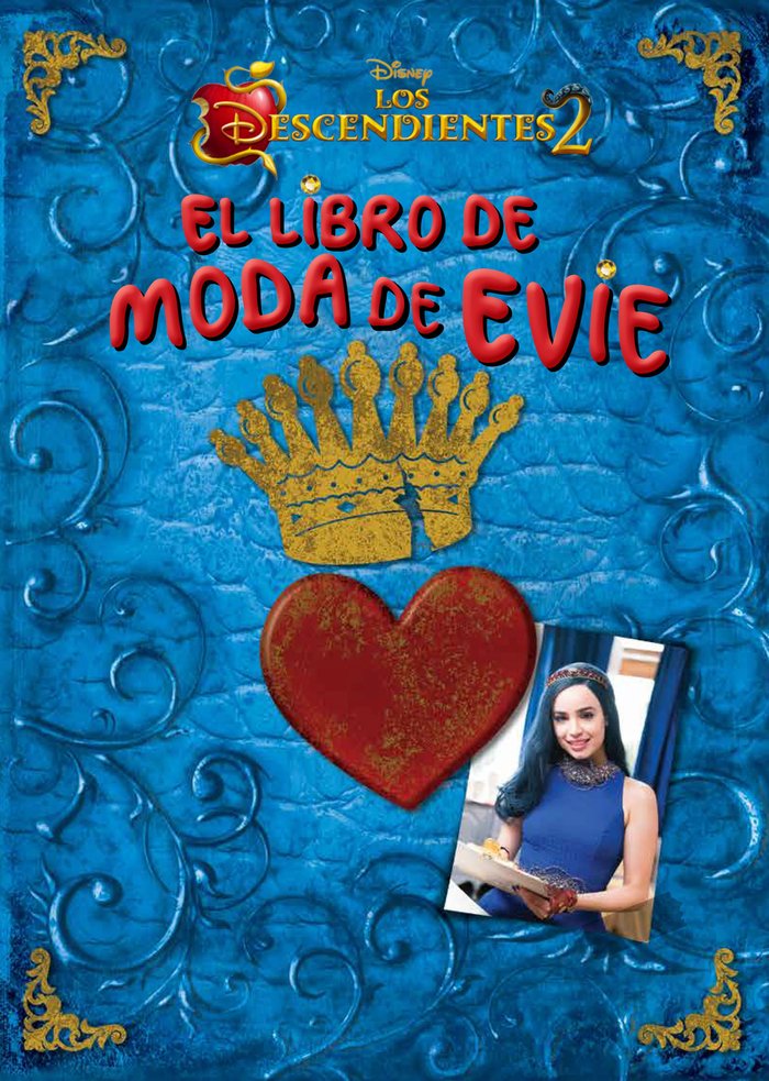 Los Descendientes 2. El libro de moda de Evie, de Disney | portada del libro