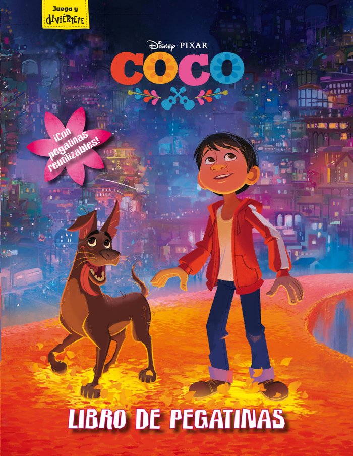 Coco. Libro de pegatinas, de Disney | portada del libro