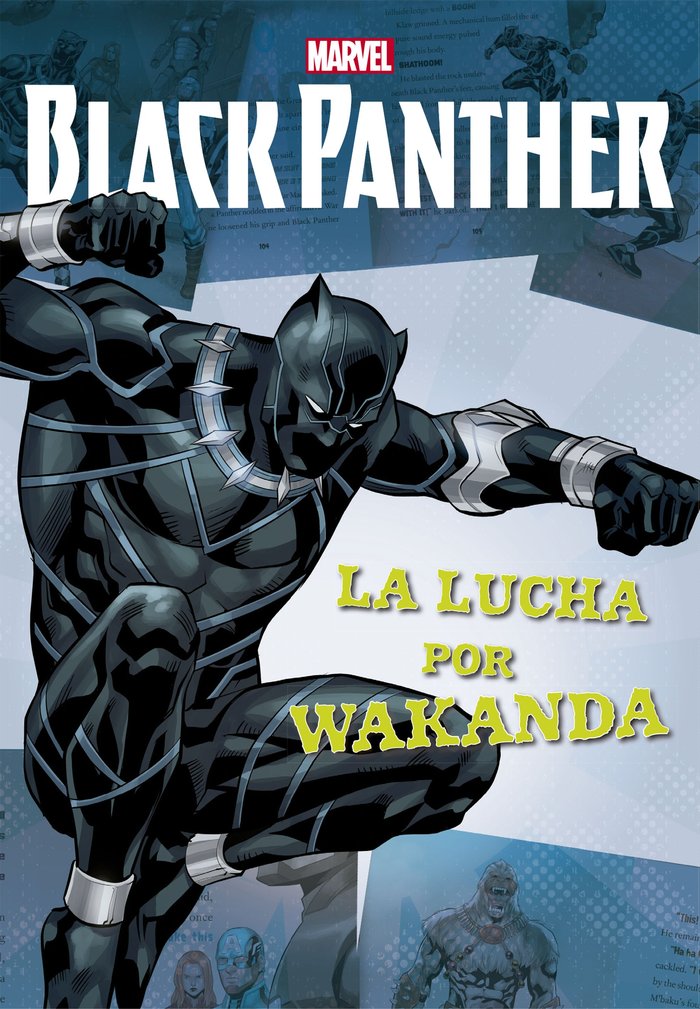 Black Panther. La lucha por Wakanda, de Marvel | portada del libro