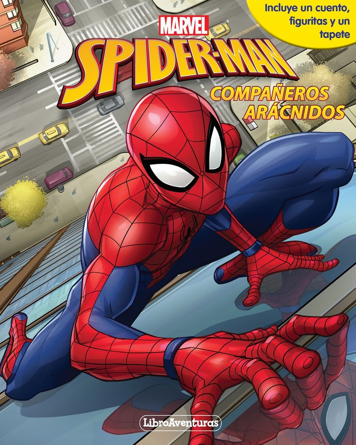 Spider-Man. Libroaventuras. Compañeros arácnidos, de Marvel | portada del libro